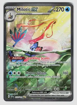 Pokemon Milotic ex Special Illustration Rare SV08: Surging Sparks 237/191 NM - Image 1
