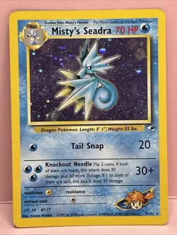 Vintage Pokemon Holo Card Lot Rares 1999/2001 WOTC MP/HP/DMG - Image 2