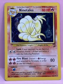 Vintage Pokemon Holo Card Lot Rares 1999/2001 WOTC MP/HP/DMG - Image 5
