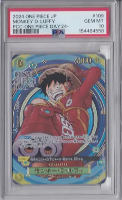 Luffy One Piece Day '24 - PSA 10 - Image 1