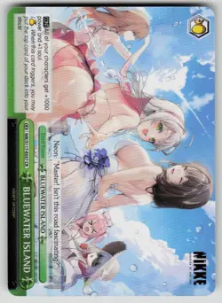 BLUEWATER ISLAND CR GODDESS OF VICTORY: NIKKE NIK/S117-E057 CR NM Weiss Schwarz - Image 1