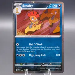 Scrafty - (Cosmos Holo) 188 Promo SV: Scarlet & Violet Promo Cards Pokemon TCG N - Image 1