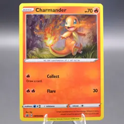 Charmander - SWSH092 Promo SWSH: Sword & Shield Promo Cards Pokemon TCG NM - Image 1
