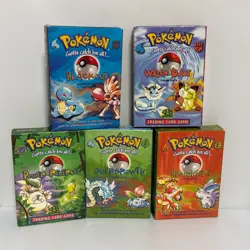 Pokemon Theme Deck Wizards of the Coast Trading Cards Lot Of 5 /Read - Image 1