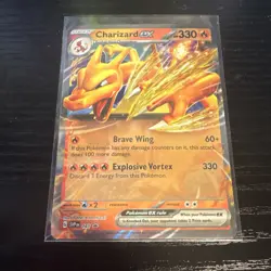 Pokemon Charizard ex 161 Sv-Scarlet & Violet Promo Holo 330 HP Card - Image 1