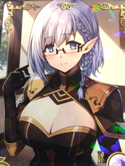 Alpha + Beta + Alexia - Goddess Story Waifu Cards - Eminence in Shadow NM NS-11 - Image 3
