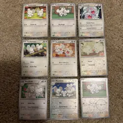 Pokemon TCG | CUTE Pink Aesthetic | NM | Mixed Sets ✨– 9 Cards - Image 1