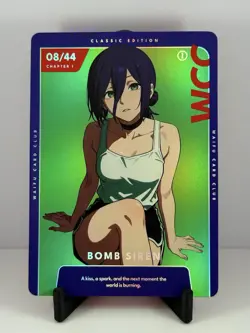 Otaku Box Waifu Card Club Chap. 1 Part 1 Reze Chainsaw Man 08/44 Classic Edition - Image 1