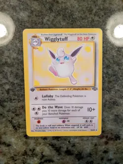 Wigglytuff 32/64 1st Edition NM Jungle Set 1999 Rare Non-Holo Card - Image 1