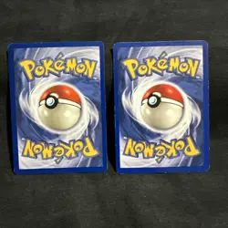 Pokemon TCG Hunter Holo Rare Card Fossil 6/62 1999 And Non Holo - Image 2