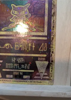 Mew Holo Ancient Mew Promo WOTC English 2000 Pokemon Card - Crease - Image 4