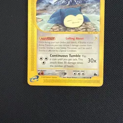 Pokemon SKYRIDGE - #100/144 Snorlax - Nonholo - ENG - NM - Image 3