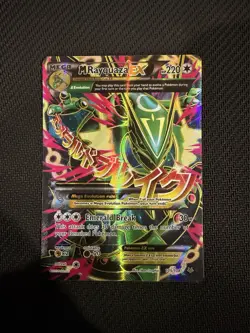 Pokemon M Rayquaza EX Full Art Ultra Rare Holo Roaring Skies 105/108 220HP 2015 - Image 1