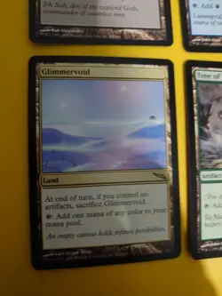 1 of each Artifact Land + glimmervoid MTG 6 Card Mirrodin inc ancient den,synod - Image 3