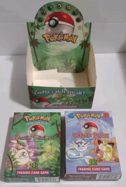 Pokemon TCG Empty Theme Boxes & Two Display Stands - Image 2