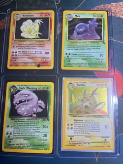 pokemon lot vintage holos base through Neo good condition - Image 3