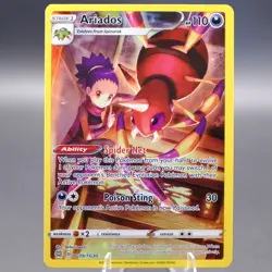 Ariados TG09/TG30 Ultra Rare SWSH09: Brilliant Stars Trainer Gallery Pokemon TCG - Image 1