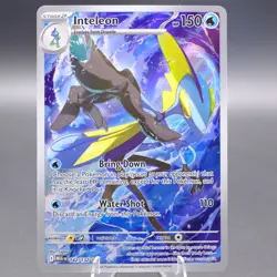 Inteleon - 142/132 Illustration Rare ME01: Mega Evolution Pokemon TCG NM - Image 1