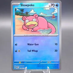 Slowpoke (Master Ball Pattern) 018/131 Common SV: Prismatic Evolutions Pokemon T - Image 1