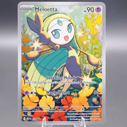 Meloetta - 026 Illustration Rare ME: Mega Evolution Promo Pokemon TCG NM - Image 1