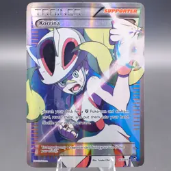 Korrina (111 Full Art) 111/111 Ultra Rare XY - Furious Fists Pokemon TCG HP - Image 1