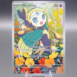 Meloetta - 026 Illustration Rare ME: Mega Evolution Promo Pokemon TCG NM - Image 1