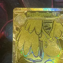 Pokemon TCG Mega Dragonite EX Ascended Heroes 295/217 Gold Hyper Rare NM/M - Image 3