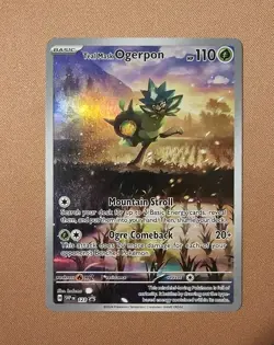PTCG Teal Mask Ogerpon (123) x1 NM Scarlet & Violet promo card - Image 3