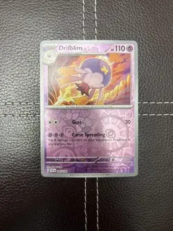 Pokemon TCG - Drifblim - 090/198 - Scarlet & Violet Base - NM Reverse Holo - Image 1
