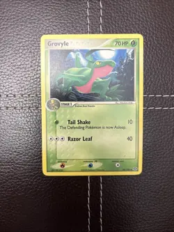 Pokemon TCG - Grovyle - 28/106 - EX Emerald - LP Uncommon (2005) - Image 1