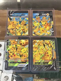 Pokemon Pikachu V-Union Complete Set Near Mint SWSH139 SWSH140 SWSH141 SWSH142 - Image 1