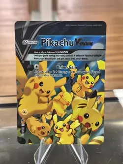 Pokemon Pikachu V-Union Complete Set Near Mint SWSH139 SWSH140 SWSH141 SWSH142 - Image 2