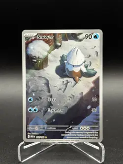 Snover 140/132 Illustration Rare Mega Evolution Pokemon NM/M - Image 1