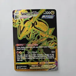 Pokemon Rayquaza VMAX Secret Rare Full Art Holo TG29/TG30 Silver Tempest - Image 1