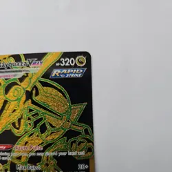 Pokemon Rayquaza VMAX Secret Rare Full Art Holo TG29/TG30 Silver Tempest - Image 2
