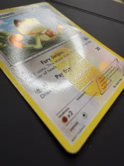 Meowth 102/101 Noble Victories Secret Rare Holo 60 HP Pokemon 2011 MP - Image 2