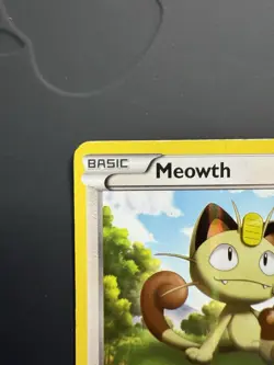 Meowth 102/101 Noble Victories Secret Rare Holo 60 HP Pokemon 2011 MP - Image 3
