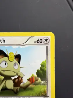 Meowth 102/101 Noble Victories Secret Rare Holo 60 HP Pokemon 2011 MP - Image 4