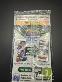 Professor's Research SWSH152 Professor Juniper Promo Card & 3 Holo Cards SEALED - Image 1