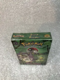 1999 Pokemon POWER RESERVE Jungle Theme Deck NEW FACTORY SEALED - Image 2