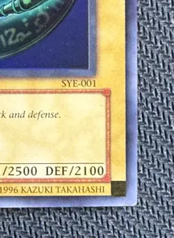 Dark Magician 1st Edition Sye-001 Mint Yu-Gi-Oh! - Image 5