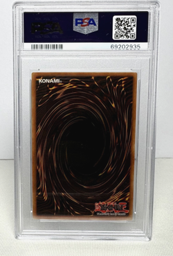 2002 YuGiOh FLAME GHOST 1st Edition PSA 9 LOB-029 The Legend of Blue-Eyes White - Image 2