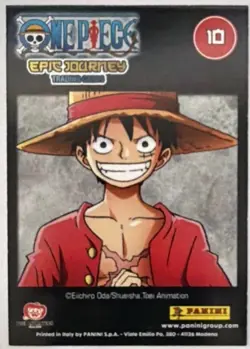# 10 Monkey D. Luffy - Panini One Piece Epic Journey - Image 1