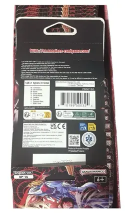 One Piece The Time Of Battle OP16 Sleeved Booster Packs Lot Of 50 English - Image 2