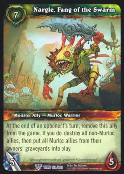 World of Warcraft TCG Nargle, Fang of the Swarm - Tomb of the Forgotten 144/202 - Image 1