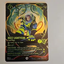Disney Lorcana Buzz Lightyear - Jungle Ranger Foil 241/204 English Iconic - Image 1