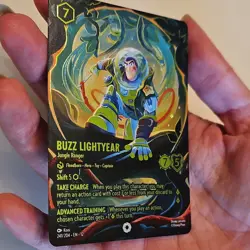 Disney Lorcana Buzz Lightyear - Jungle Ranger Foil 241/204 English Iconic - Image 2