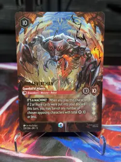 Disney Lorcana The Leviathan-Guardian of Atlantis Foil Enchanted 233/204 - Image 1