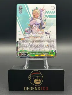 NIKKE Weiss Schwarz Rupee: Winter Shopper NIK/S117-E030 RR Double Rare - Image 1