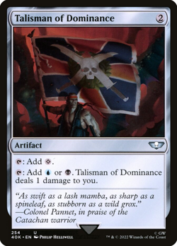 Talisman of Dominance [Warhammer 40,000 Commander #254 40K] M/NM MTG Magic - Image 1